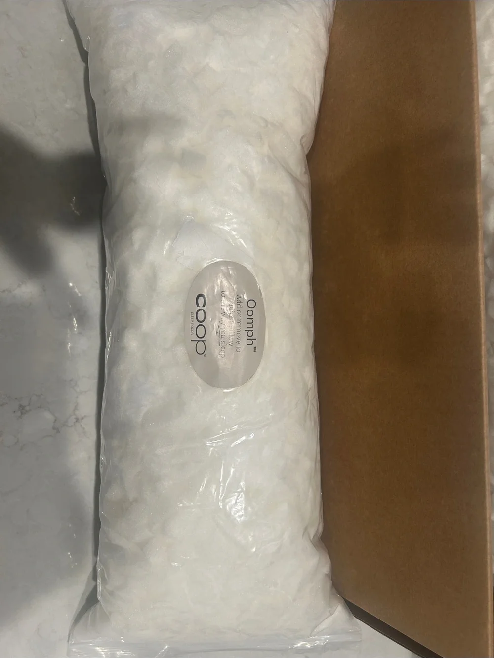 COOP original adjustable pillow Queen NEW + 1 Oomph